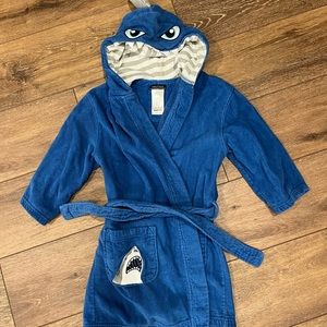 Boys Nautica brand shark robe